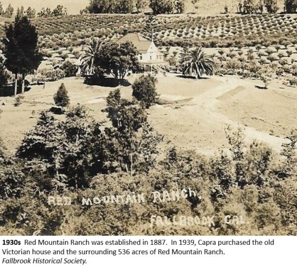 Frank Capra – Fallbrook Historical Society
